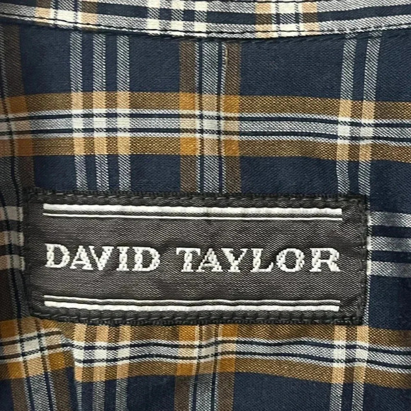 Men’s David Taylor Button Down Shirt Size Large - Picture 3 of 7
